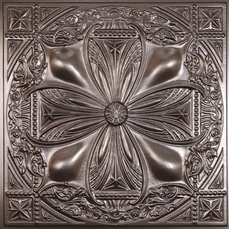Ceilume Avalon 2ft x 2ft Tin Ceiling Tile V3-AVALON-22PBR